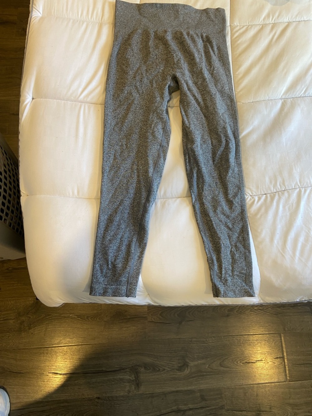 Kids Gray Active Leggings - Comfortable Everyday Bottoms